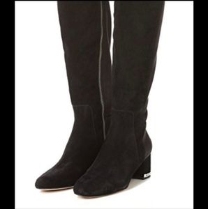 Velvet Black Michael Kors Boots